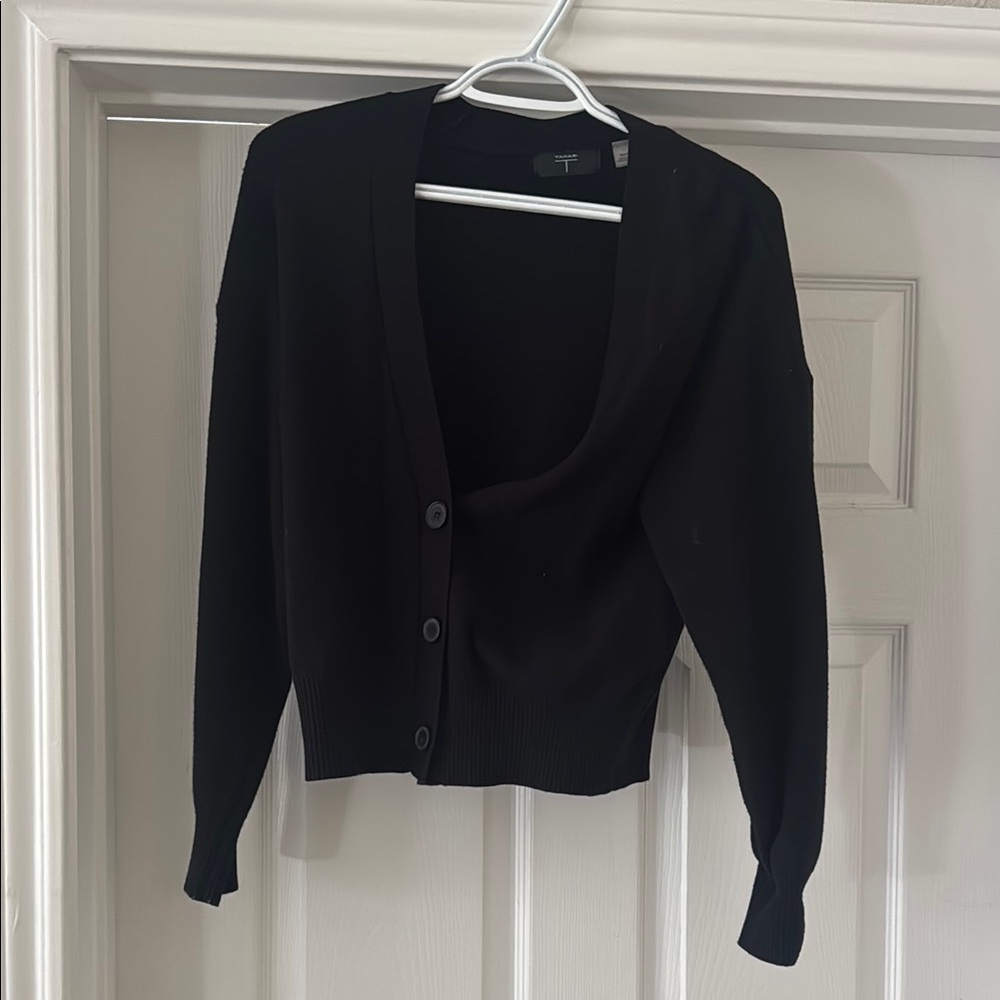 Black Women's Cardigan Sweater